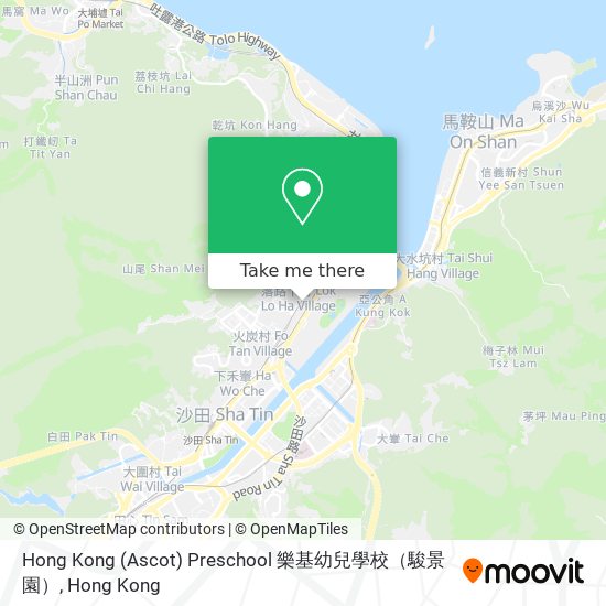 Hong Kong (Ascot) Preschool 樂基幼兒學校（駿景園） map