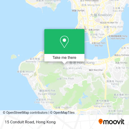 15 Conduit Road地圖
