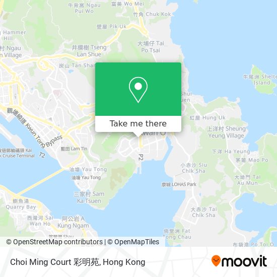 Choi Ming Court 彩明苑 map
