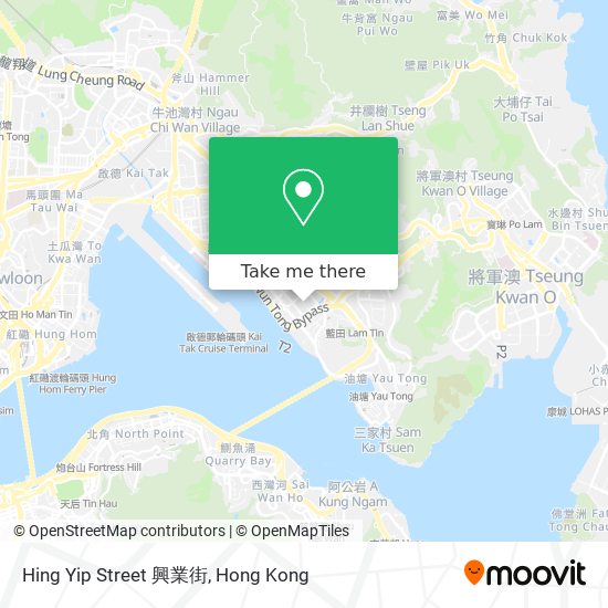 Hing Yip Street 興業街 map