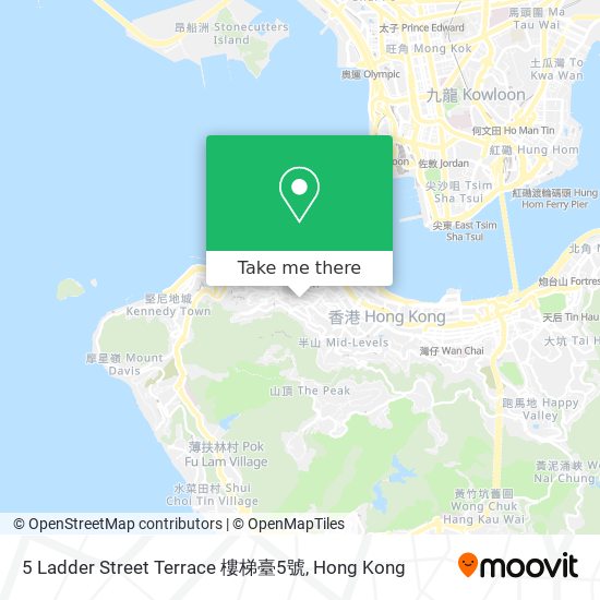 5 Ladder Street Terrace 樓梯臺5號 map