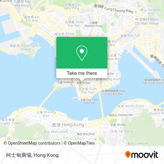 柯士甸廣場地圖
