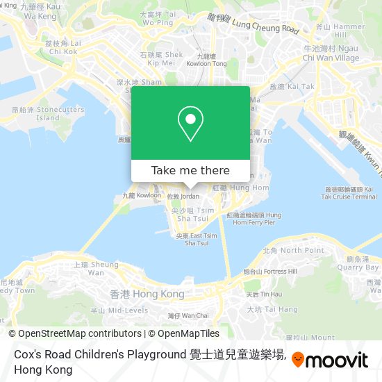 Cox's Road Children's Playground 覺士道兒童遊樂場 map