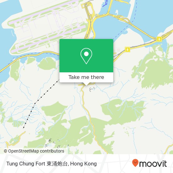 Tung Chung Fort 東涌炮台 map