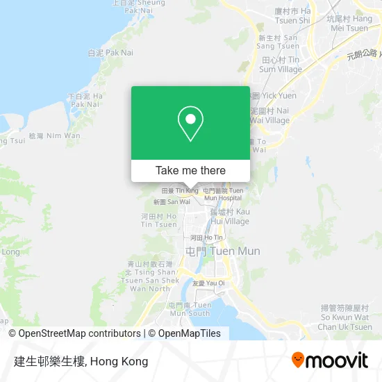 建生邨樂生樓地圖
