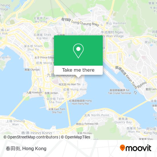 春田街地圖