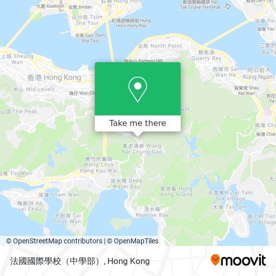 法國國際學校（中學部） map