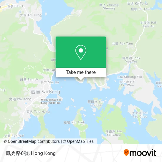 鳳秀路8號地圖