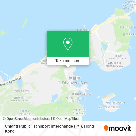 Chianti Public Transport Interchange (Pti) map