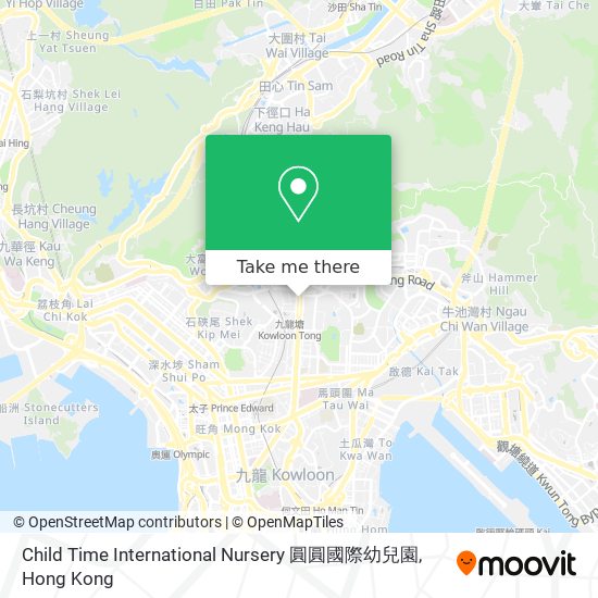 Child Time International Nursery 圓圓國際幼兒園地圖