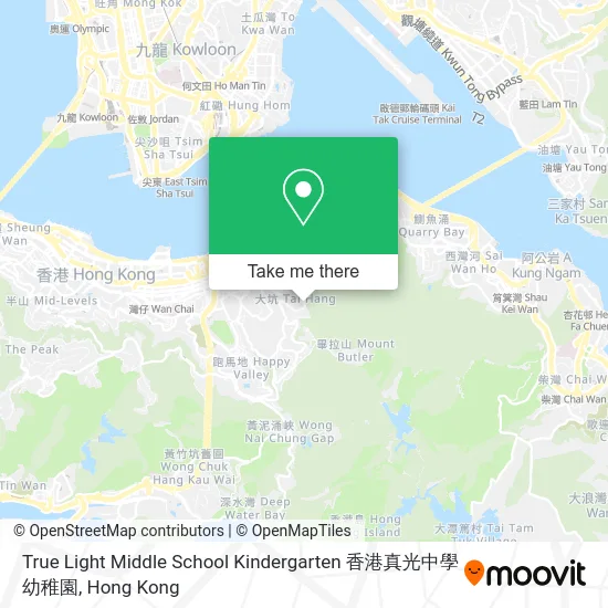 True Light Middle School Kindergarten 香港真光中學幼稚園 map