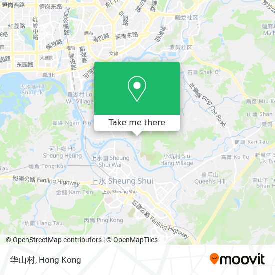 华山村 map