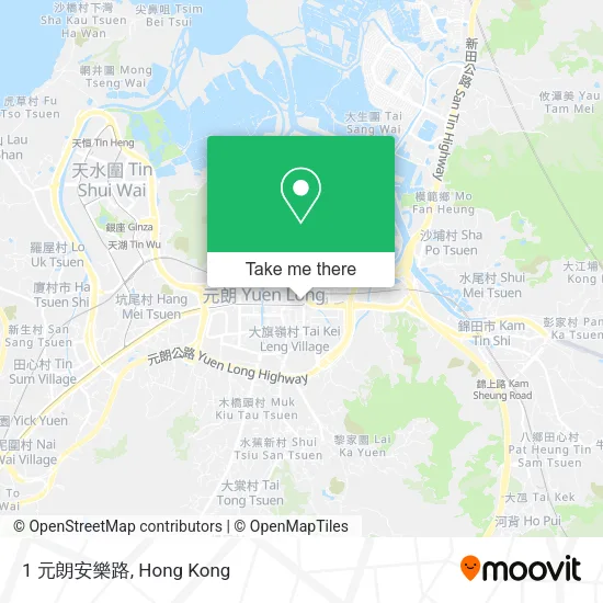 1 元朗安樂路 map