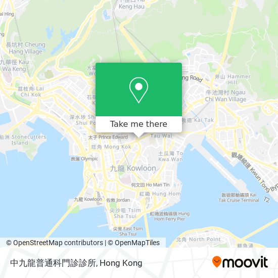 中九龍普通科門診診所 map