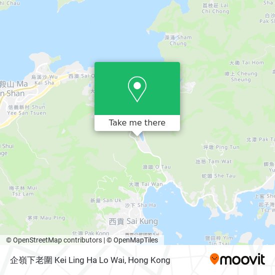 企嶺下老圍 Kei Ling Ha Lo Wai map