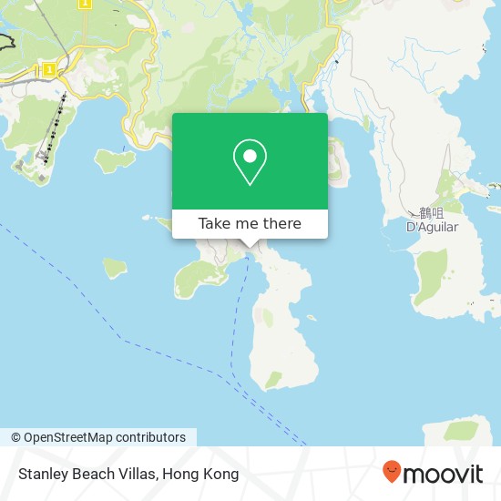 Stanley Beach Villas map