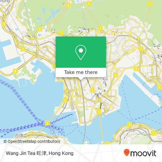 Wang Jin Tea 旺津地圖