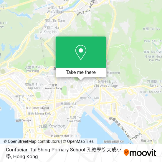 Confucian Tai Shing Primary School 孔教學院大成小學 map