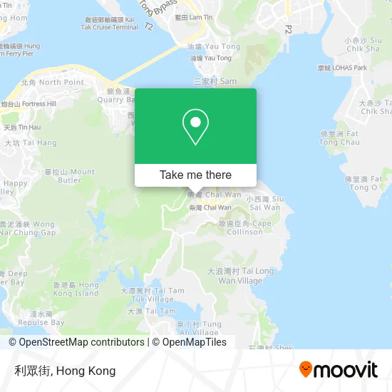 利眾街 map