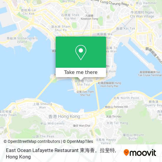 East Ocean Lafayette Restaurant 東海薈。拉斐特 map