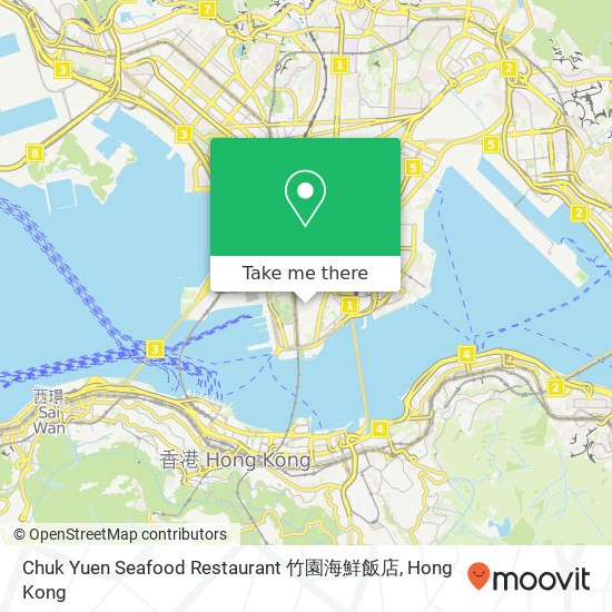 Chuk Yuen Seafood Restaurant 竹園海鮮飯店 map