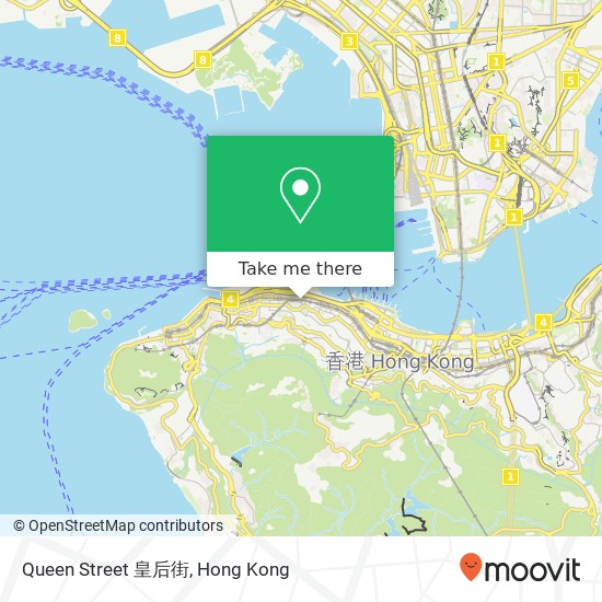 Queen Street 皇后街 map