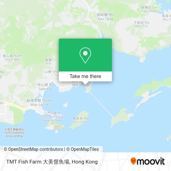 TMT Fish Farm 大美督魚場 map
