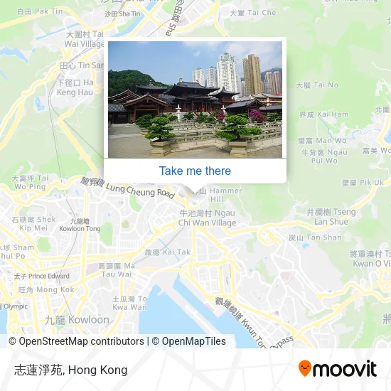 志蓮淨苑 map