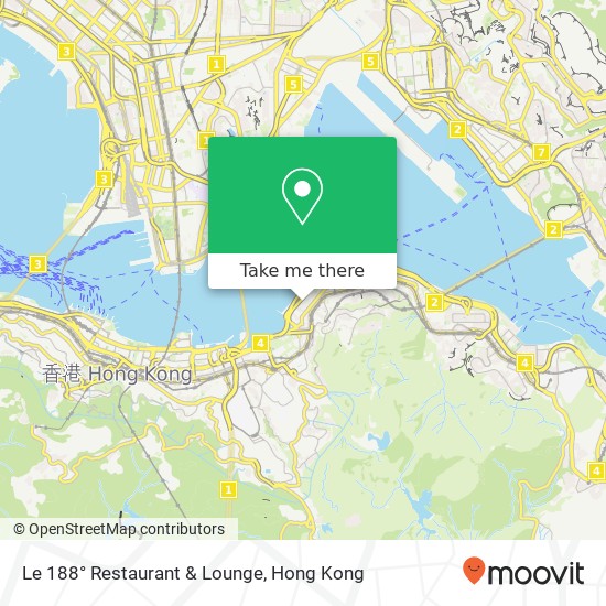 Le 188° Restaurant & Lounge地圖