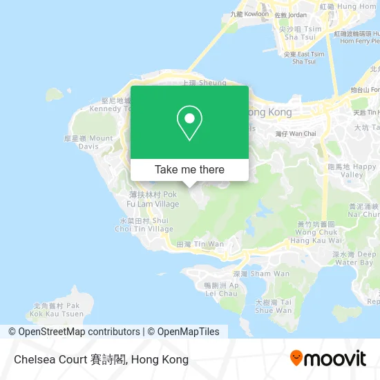 Chelsea Court 賽詩閣 map