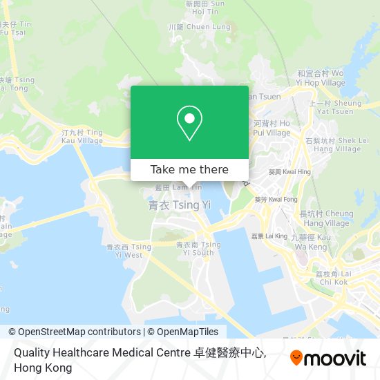 Quality Healthcare Medical Centre 卓健醫療中心地圖