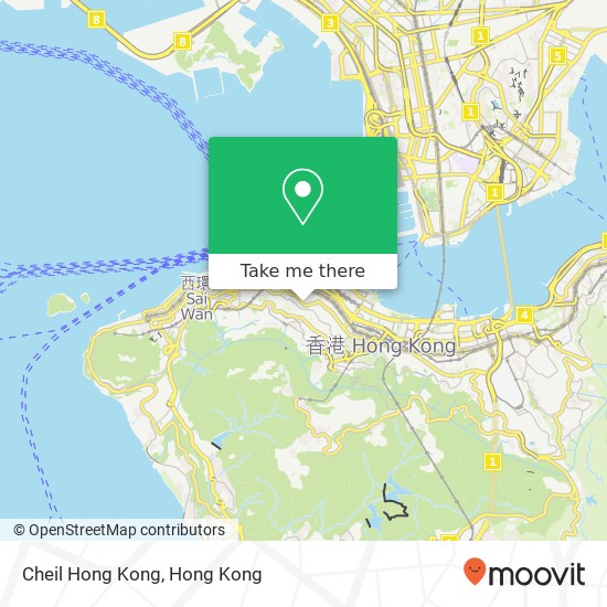 Cheil Hong Kong map