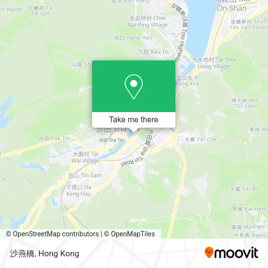 沙燕橋 map
