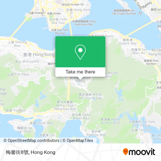 梅馨街8號地圖