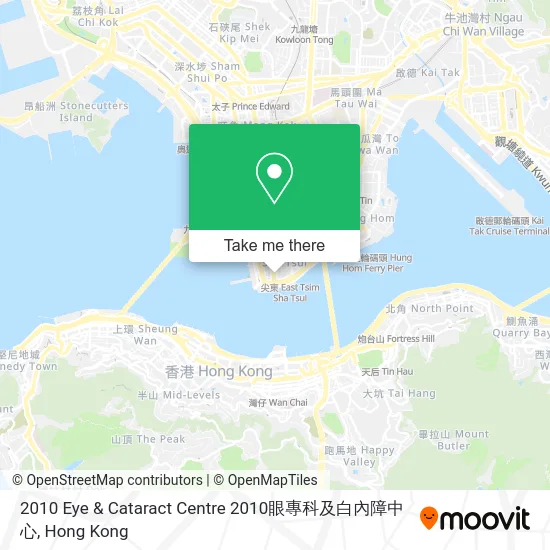 2010 Eye & Cataract Centre 2010眼專科及白內障中心 map