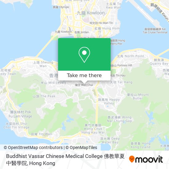 Buddhist Vassar Chinese Medical College 佛教華夏中醫學院 map