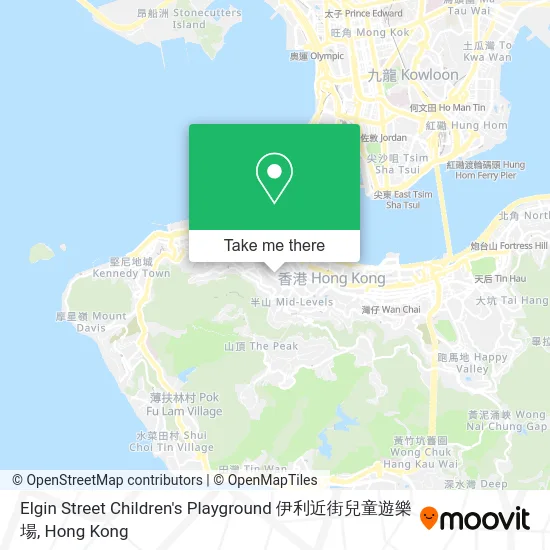 Elgin Street Children's Playground 伊利近街兒童遊樂場 map