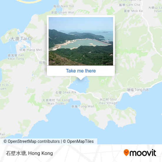 石壁水塘地圖