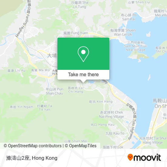 滌濤山2座 map