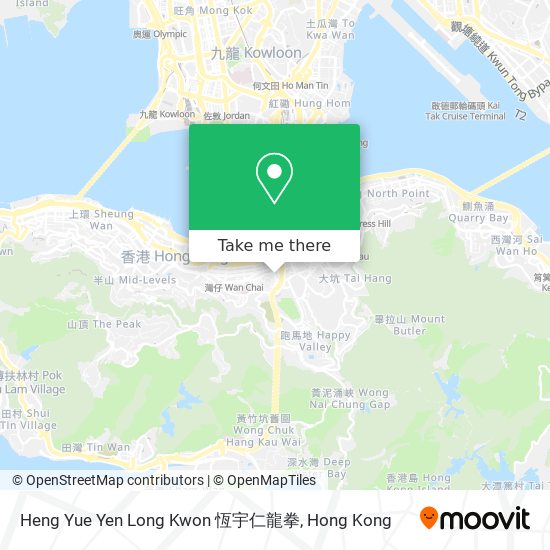 Heng Yue Yen Long Kwon 恆宇仁龍拳 map