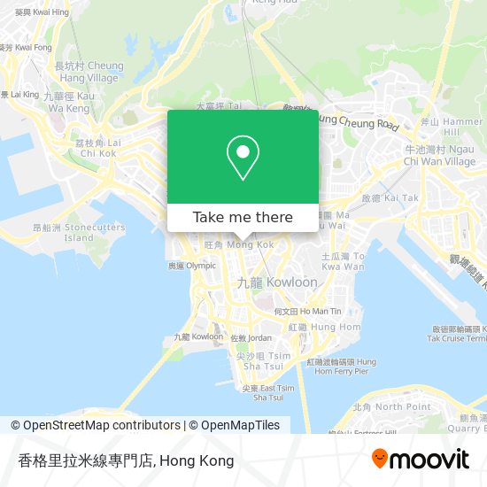 香格里拉米線專門店 map
