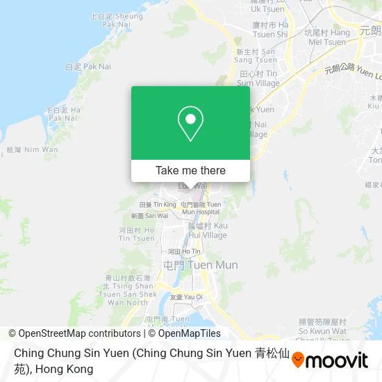 Ching Chung Sin Yuen map