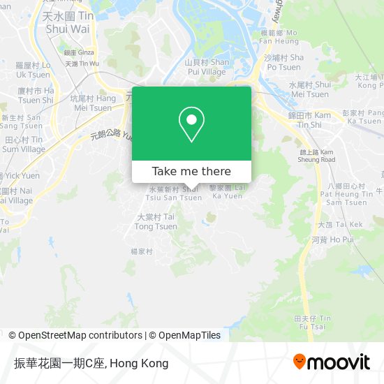 振華花園一期C座地圖