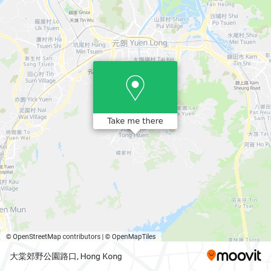 大棠郊野公園路口 map