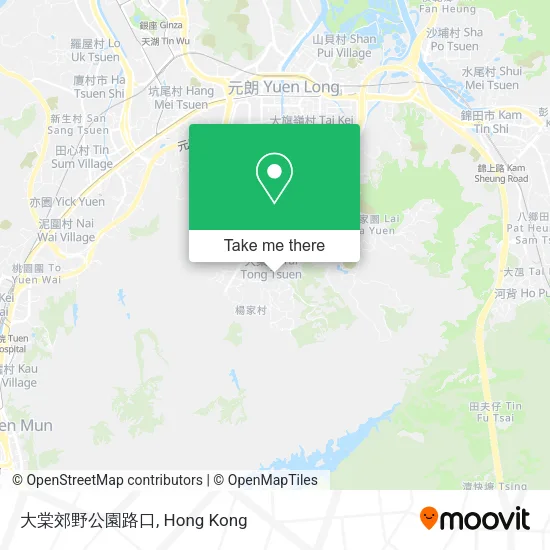 大棠郊野公園路口 map