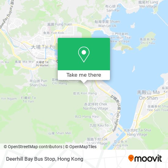 Deerhill Bay Bus Stop地圖