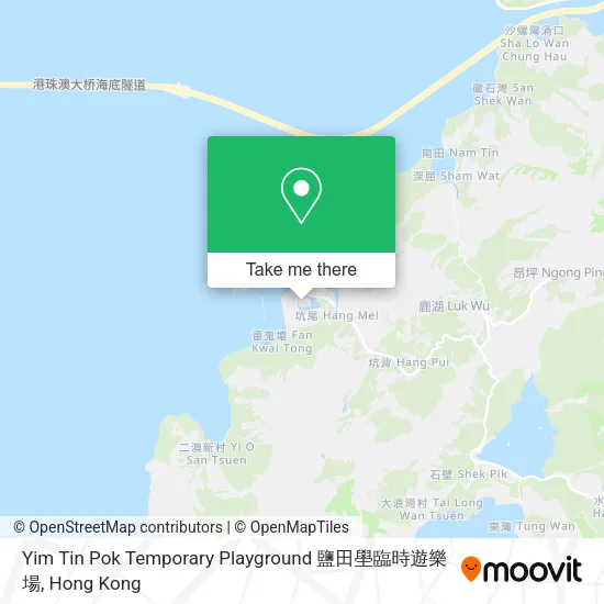 Yim Tin Pok Temporary Playground 鹽田壆臨時遊樂場地圖
