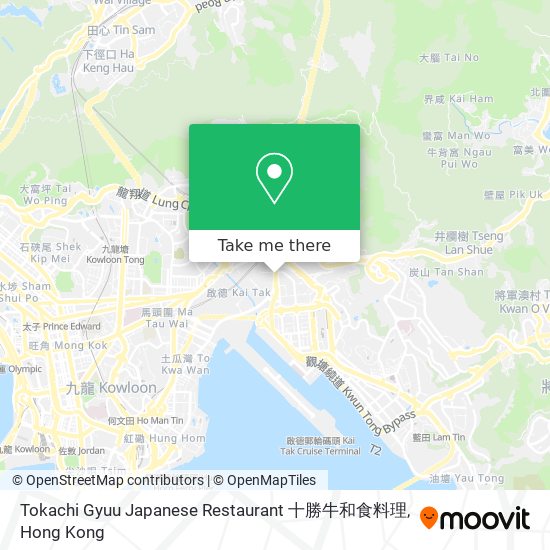 Tokachi Gyuu Japanese Restaurant 十勝牛和食料理地圖