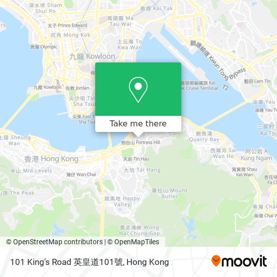 101 King's Road 英皇道101號 map