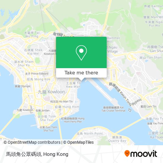 馬頭角公眾碼頭 map